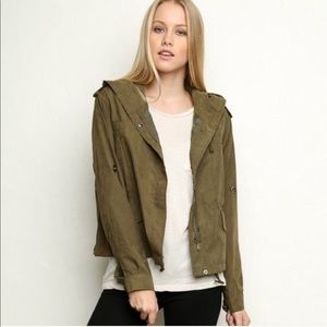 Soft green army jacket